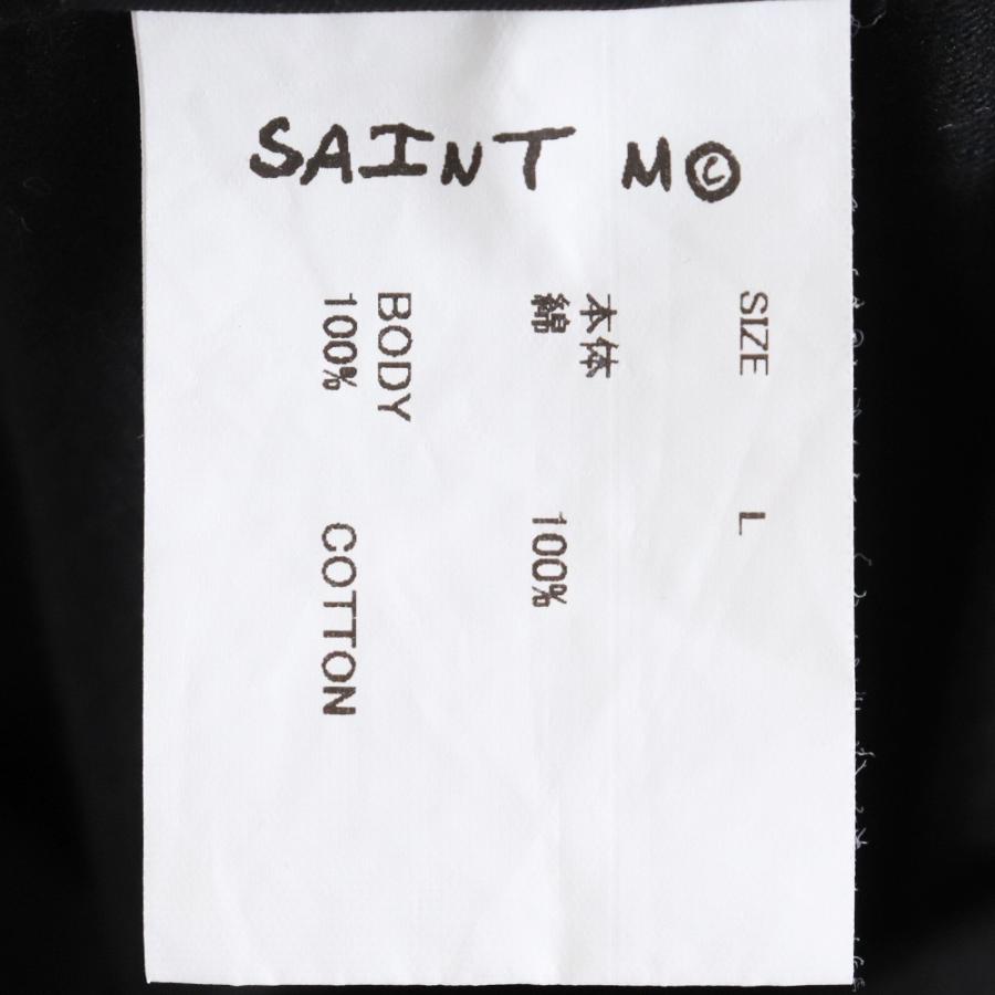 SAINT MICHAEL The Kid LAROI S/S TEE Lサイズ ブラック SM-A23-0000