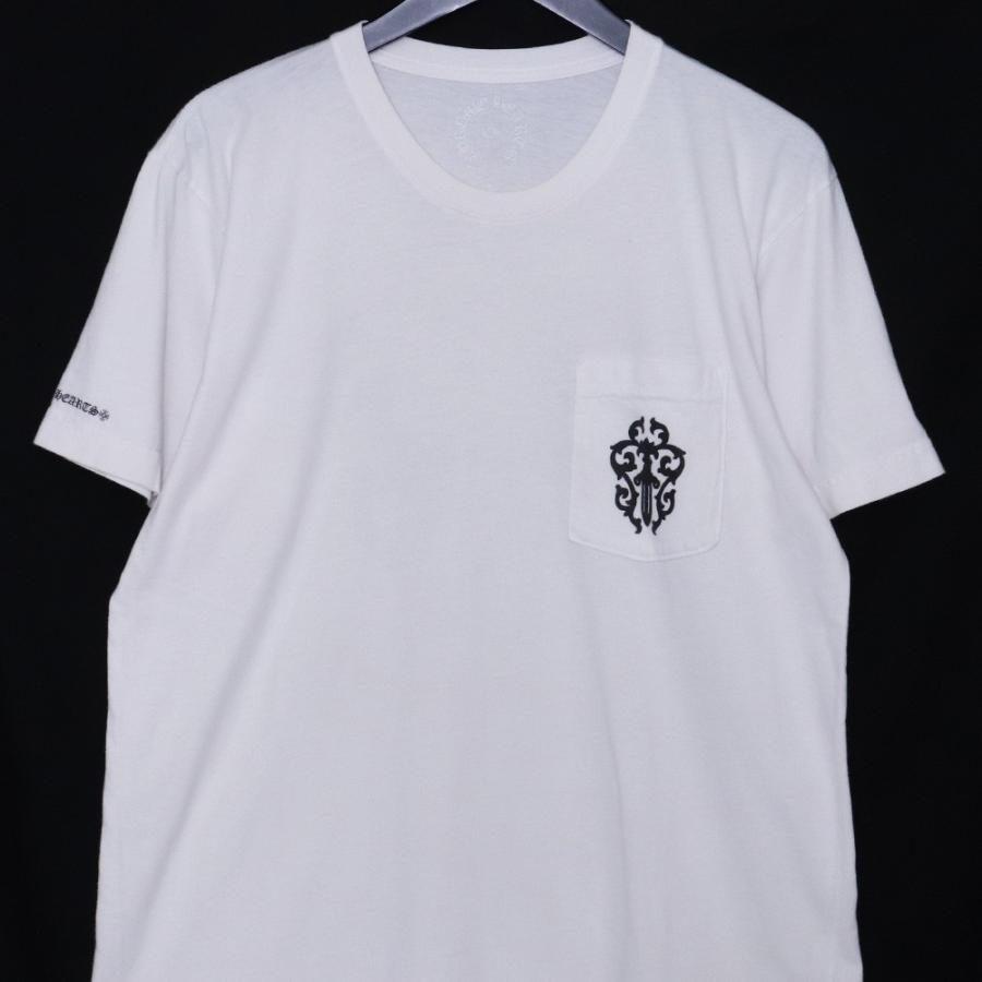 CHROME HEARTS ヴィンダガー英字バックプリントTシャツ Lサイズ