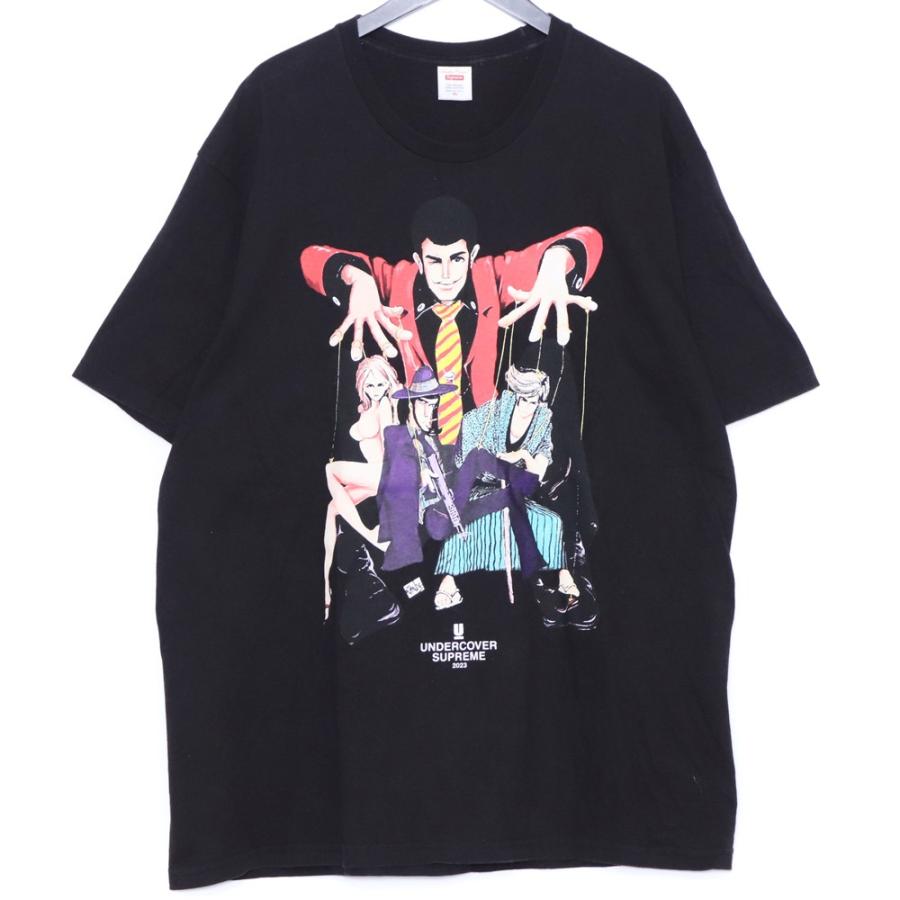 SUPREME × UNDERCOVER Lupin Tee XLサイズ ブラック シュプリーム  