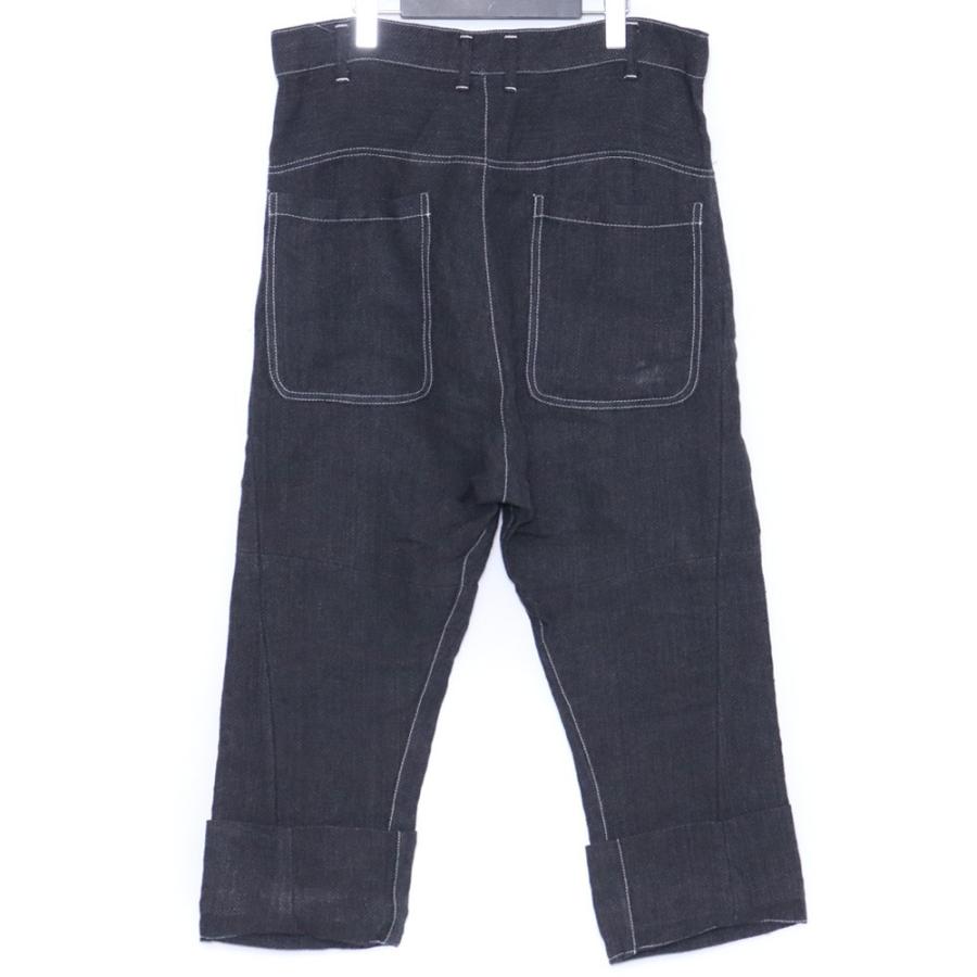 NUDE MASAHIKO MARUYAMA DROP CROTCH 2 TUCKS PANTS サイズ1 NUDE MASAHIKO MARUYAMA DROP CROTCH 2 TUCKS PANTS サイズ1