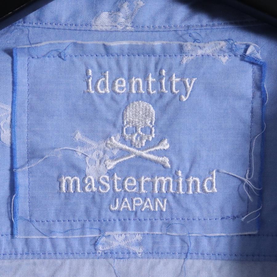 MASTERMIND JAPAN identity期 ジャガードスカル長袖シャツ XSサイズ