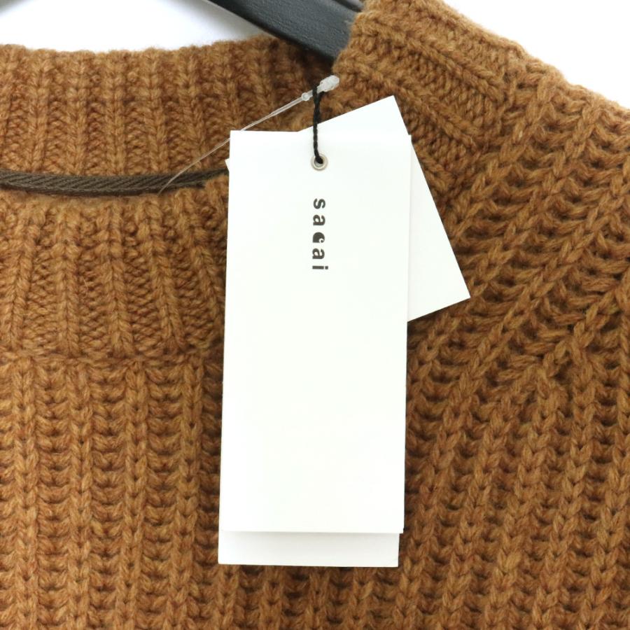 未使用 SACAI × CARHARTT 23AW WIP Knit Pullover Detroit 未使用 SACAI × CARHARTT 23AW WIP Knit Pullover Detroit