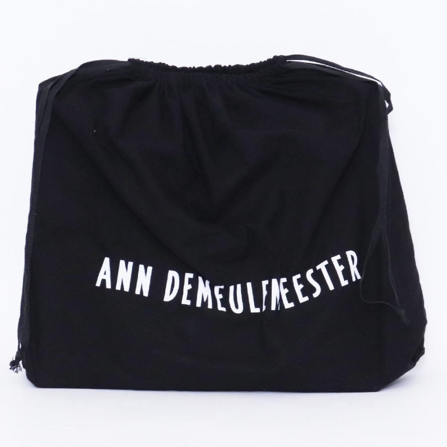 【名作】Ann Demeulemeester　レザーバッグ ANN DEMEULEMEESTER レザートートバッグ ブラック アンドゥムルメス