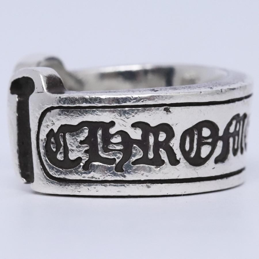 「正規品 」CH スクロールバンドリング 15号 クロムハーツスクロールバンドリング|クロムハーツ通販専門店ブラック