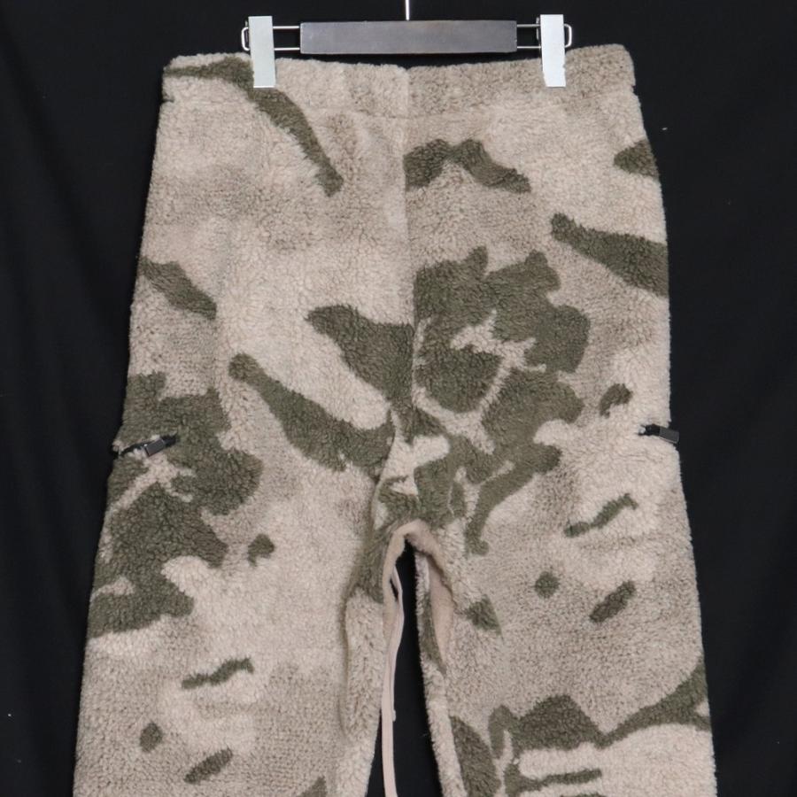 未使用 ESSENTIALS RELAXED POLAR FLEECE PANT Sサイズ カモフラ