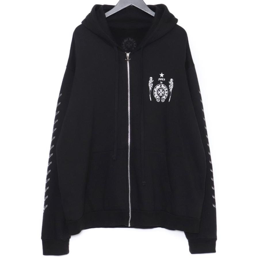 CHROME HEARTS フォティスカルジップアップスウェットパーカー XL  