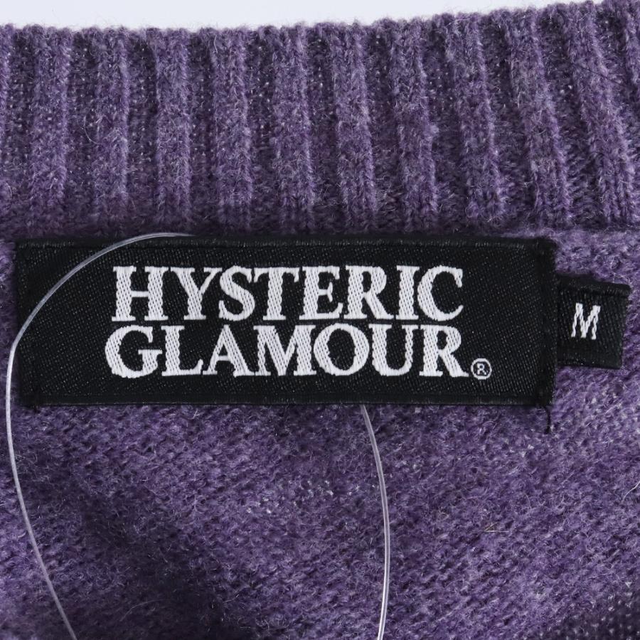 HYSTERIC GLAMOUR JAM ON プルオーバー ニット Mサイズ パープル