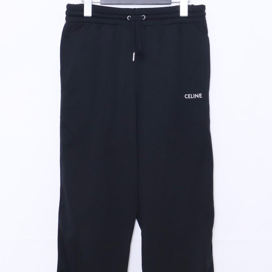 CELINE (セリーヌ) 21AW ジョガーパンツ ジャージ　美品 CELINE ダブルフェイス サイドライン ジャージ パンツ XSサイズ