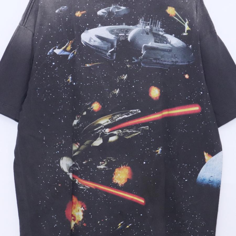 未使用 SAINT MICHAEL SW_SS TEE STARWARS BLACK XLサイズ ブラック SM 