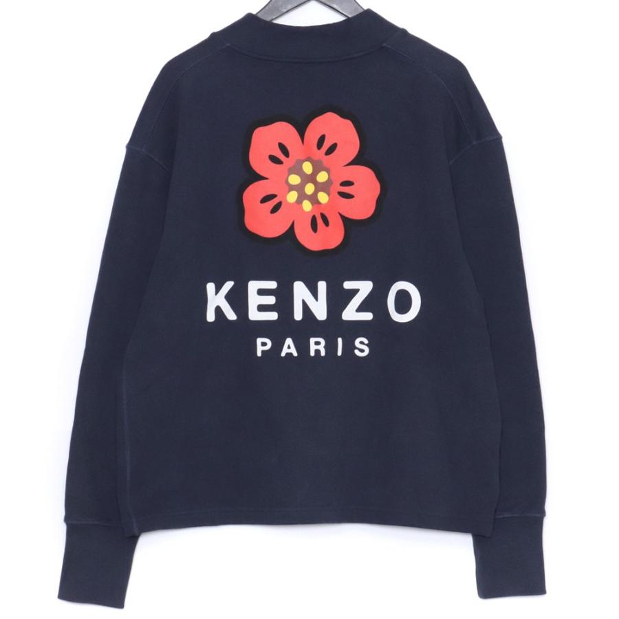 KENZO カーディガン フラワーロゴ