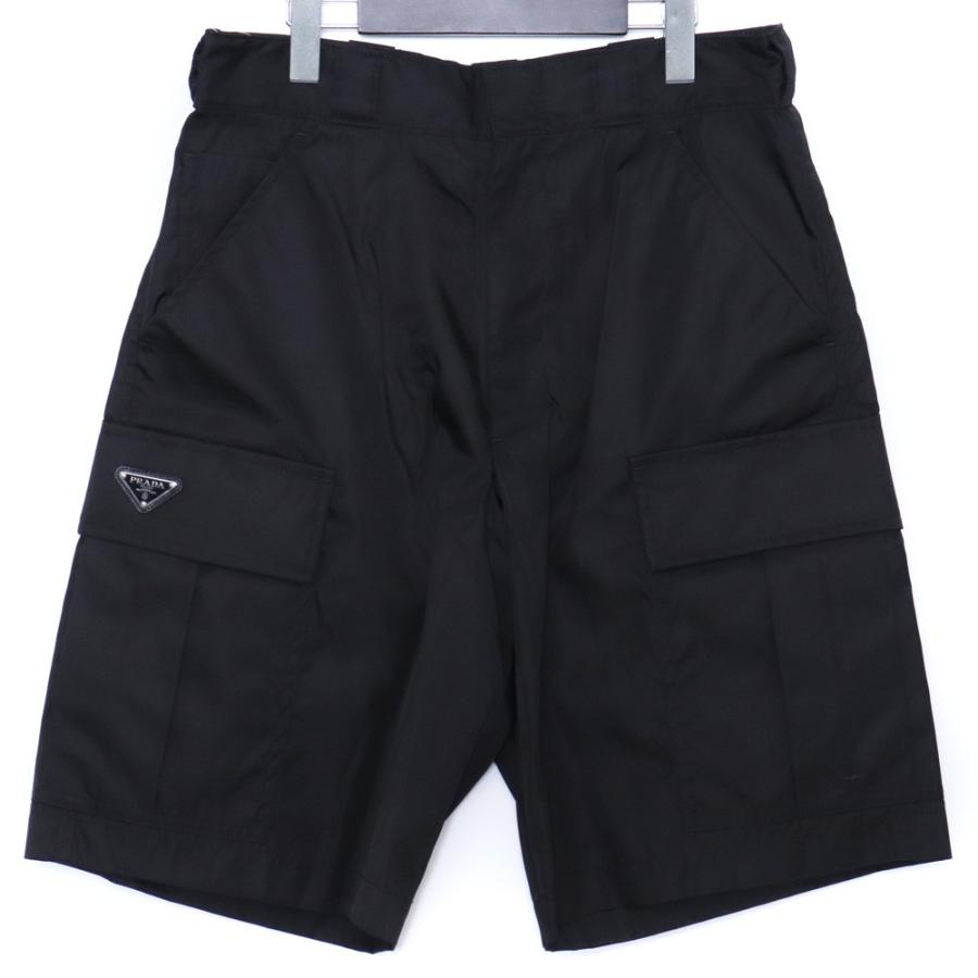 PRADA Re-Nylon カーゴショーツ XSサイズ ブラック SPH289 S222 1WQ8