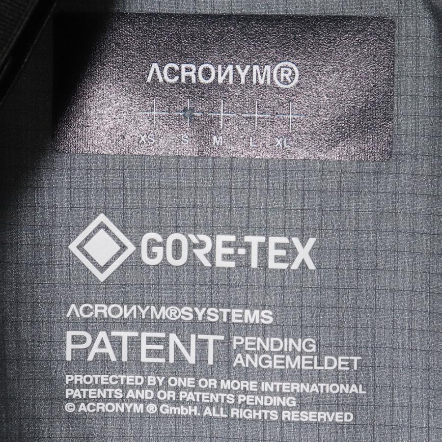 ACRONYM 3L Gore-Tex Pro Interops Jacket Sサイズ ブラック J101-GT アクロニウム ゴアテックスプロインターロプスジャケット シェルガーメント｜graiz｜04