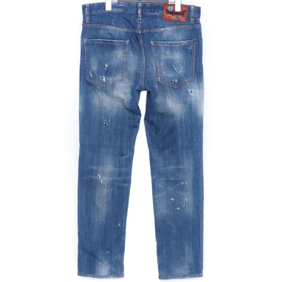 パンツ DSQUARED2 46 COOLGUY DSQUARED2 ディースクエアード フェイクレザーパンツ COOL GUY