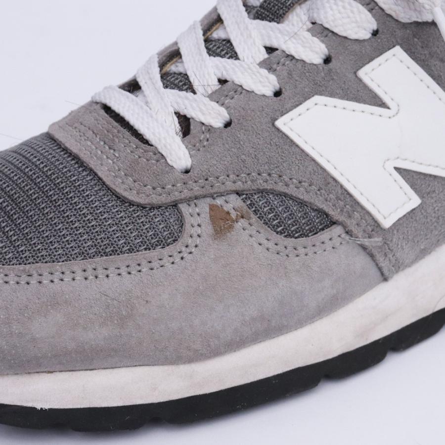 27cm NEW BALANCE 990V1 Made in U.S.A Gray スニーカー M990GR1