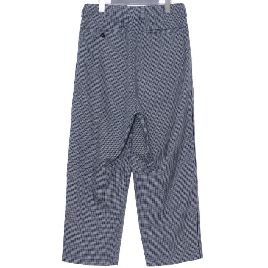 YOKE 1TUCK WIDE TROUSERS Sサイズ グレー YK19AW0048P ヨーク 1タック