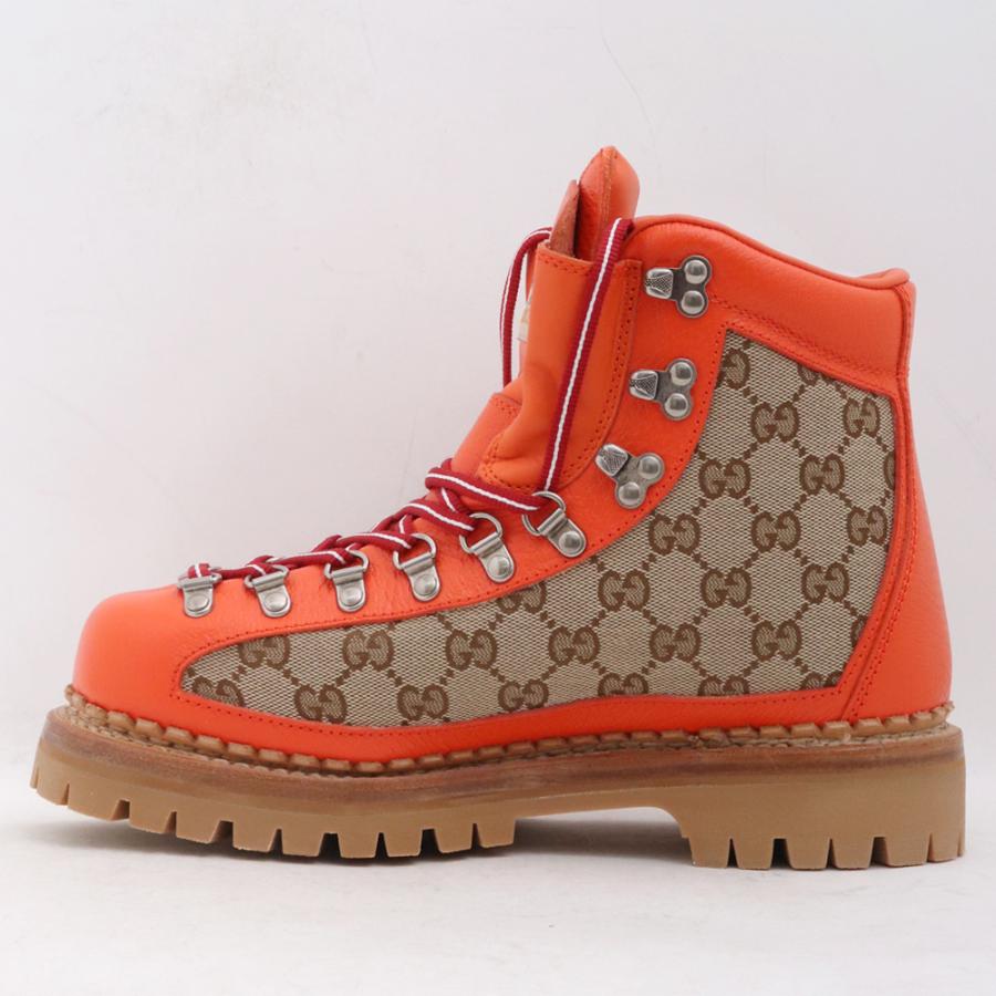 未使用 25.5cm GUCCI × THE NORTH FACE BOTTINES GG柄 トレッキング