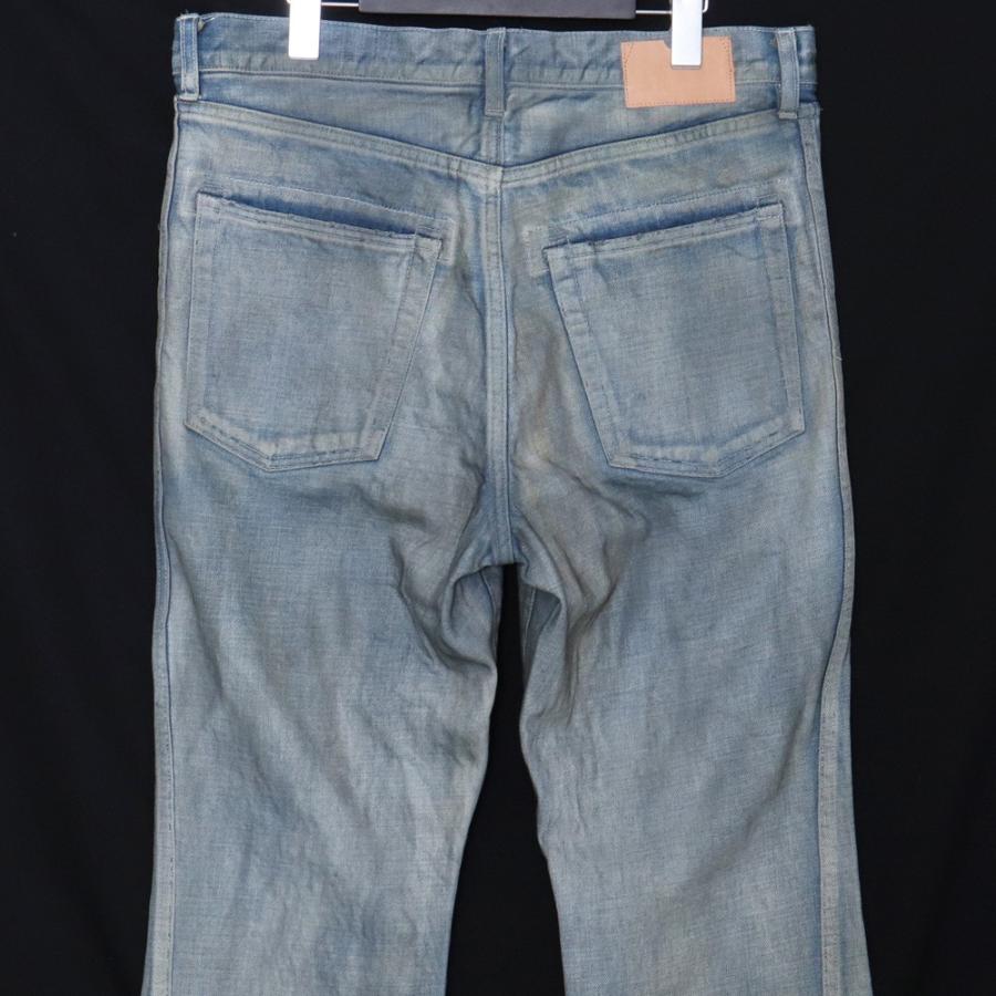 未使用 ROTOL TRIPLE SEAMS 6P DENIM FLARE BORO サイズ2 インディゴ