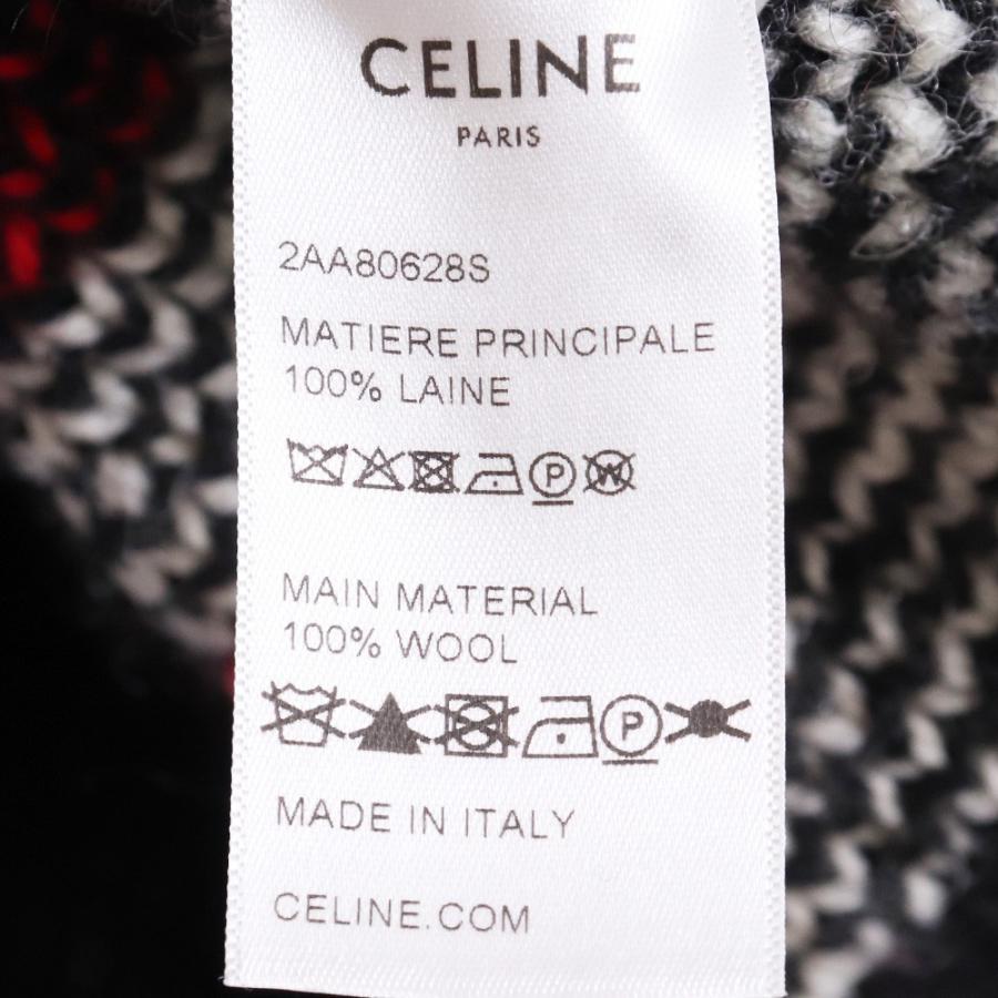 CELINE フィアアイルロゴウールニット Lサイズ ブラック CELINE フィアアイルロゴウールニット Lサイズ ブラック