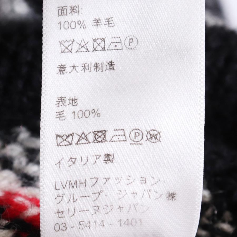 CELINE フィアアイルロゴウールニット Lサイズ ブラック CELINE フィアアイルロゴウールニット Lサイズ ブラック