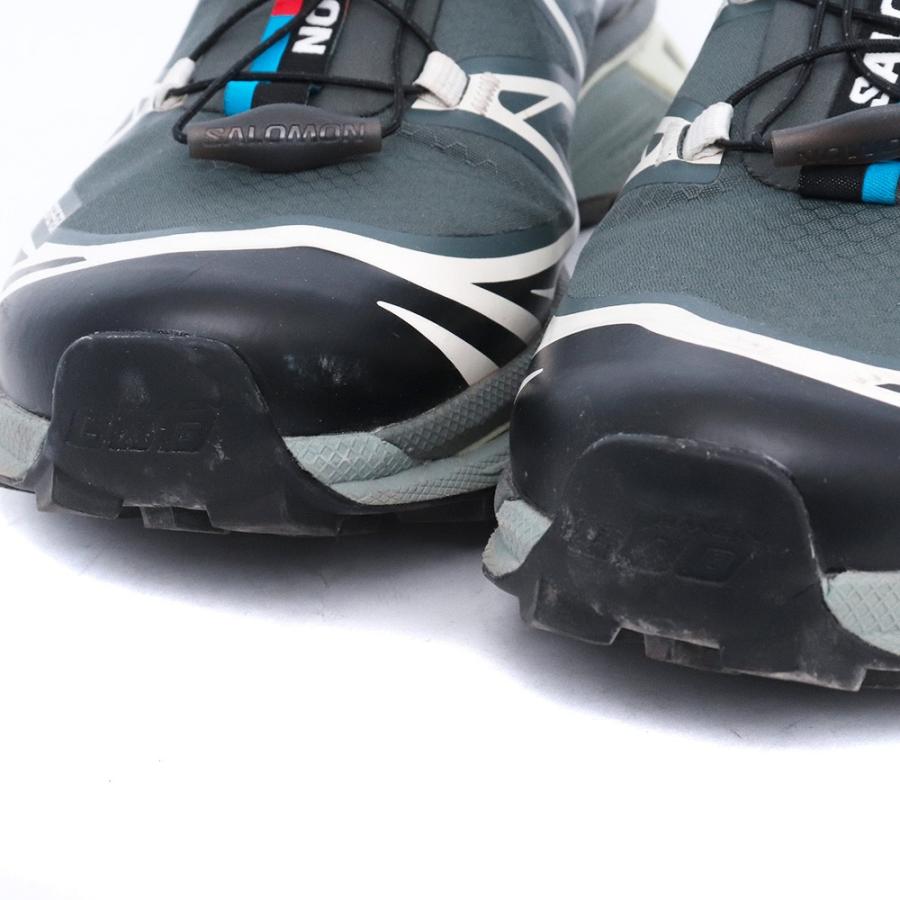 27cm SALOMON XT-6 GTX ローカットスニーカー グリーン 475813