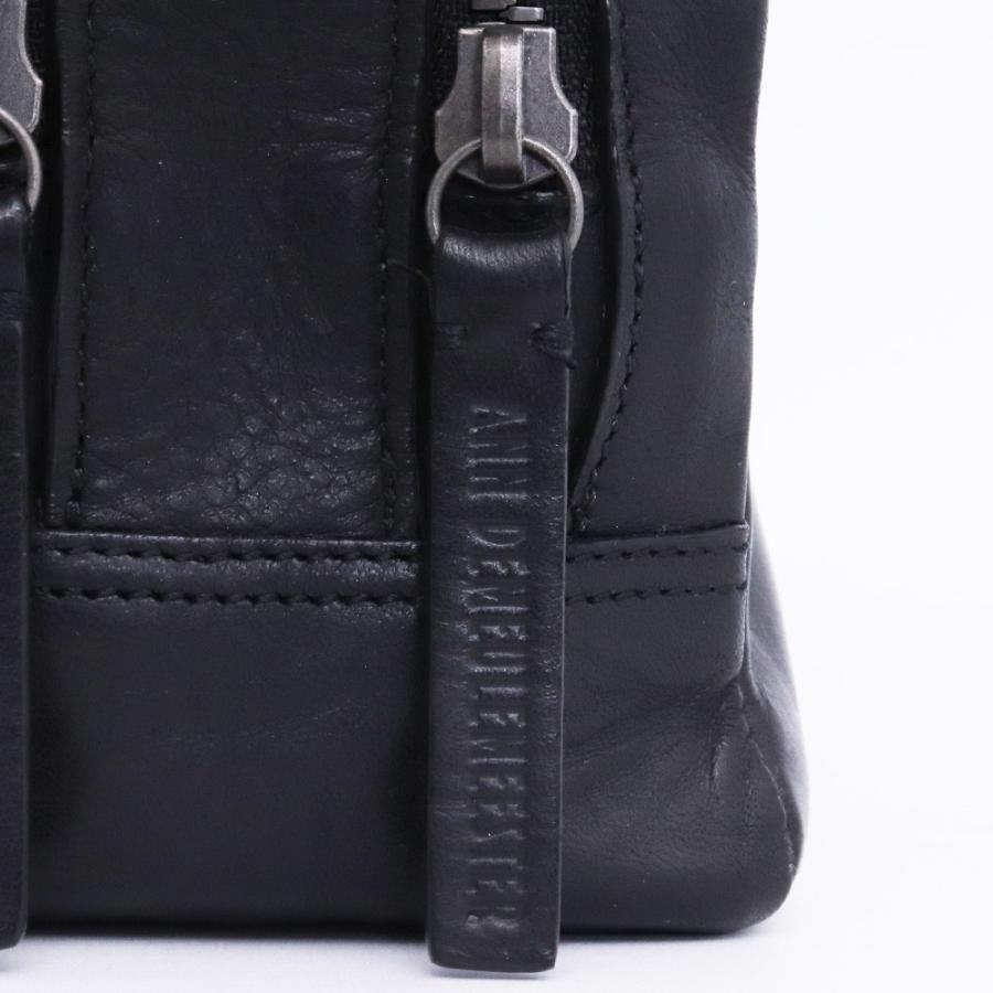 ANN DEMEULEMEESTER クラッチバッグ ブラック アンドゥムルメステール