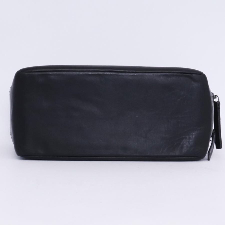 ANN DEMEULEMEESTER クラッチバッグ ブラック アンドゥムルメステール