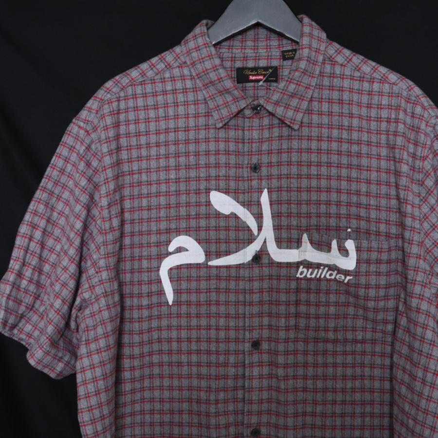 SUPREME × UNDERCOVER 23SS Flannel Shirt ネルシャツ グレー Lサイズ