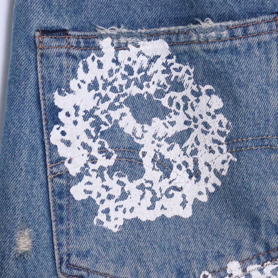 DENIM TEARS × LEVI'S VIRGIL ABLOH 501DT ボタンフライデニムパンツ