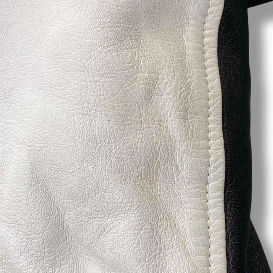 SUPREME × PLAYBOY 14SS HOODED LEATHER JACKET Sサイズ ブラック ホワイト シュプリーム プレイボーイ フーデッド レザー ジャケット |  | 06