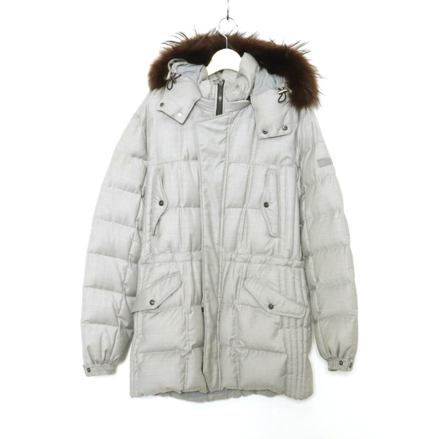TATRAS NAPOLEONE DOWN JACKET サイズ4 グレー MTA15A4301 