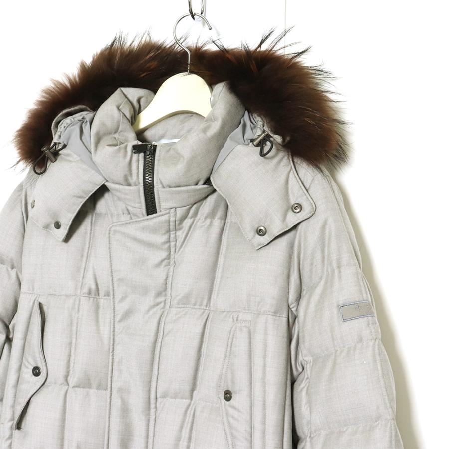 TATRAS NAPOLEONE DOWN JACKET サイズ4 グレー MTA15A4301 