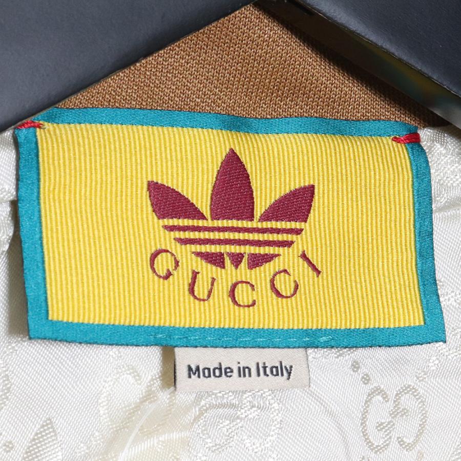 未使用 GUCCI × ADIDAS コットンジャージー ジップアップ トラック