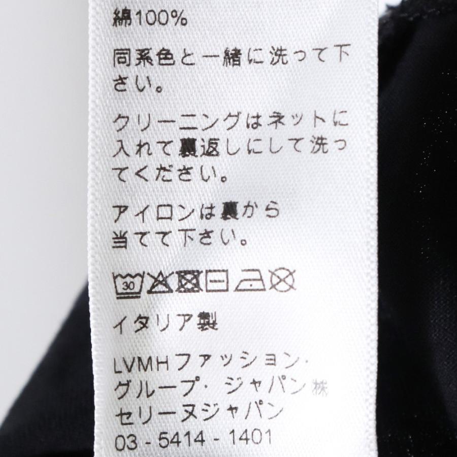 CELINE ルーズ Tシャツ コットンジャージー XLサイズ ブラック CELINE ルーズ Tシャツ コットンジャージー XLサイズ ブラック