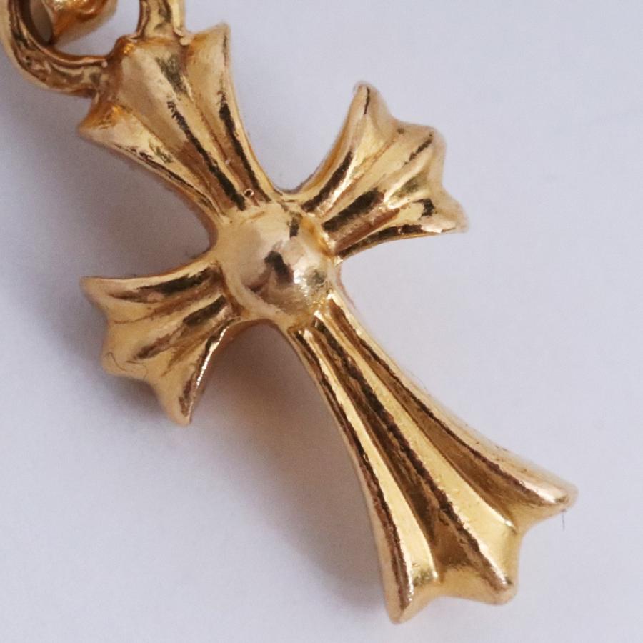 CHROME HEARTS CHクロスベビーファットチャーム 22K イエローゴールド