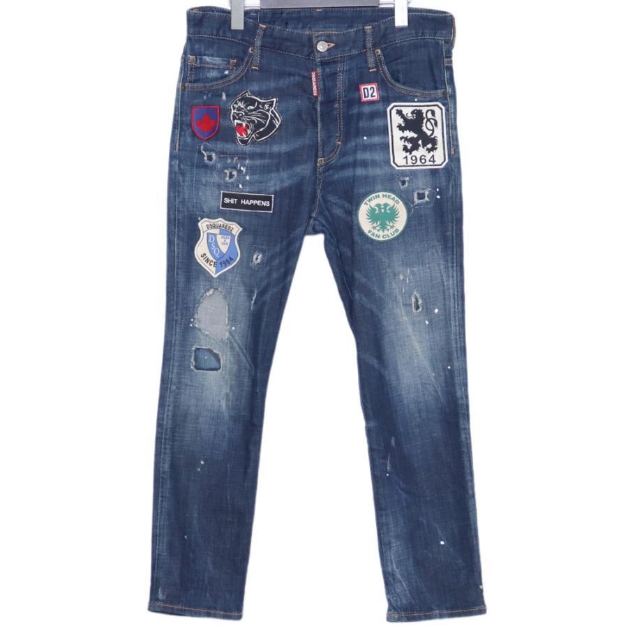 DSQUARED2 Glam head Jean サイズ46 インディゴ S71LB0246 ディー 