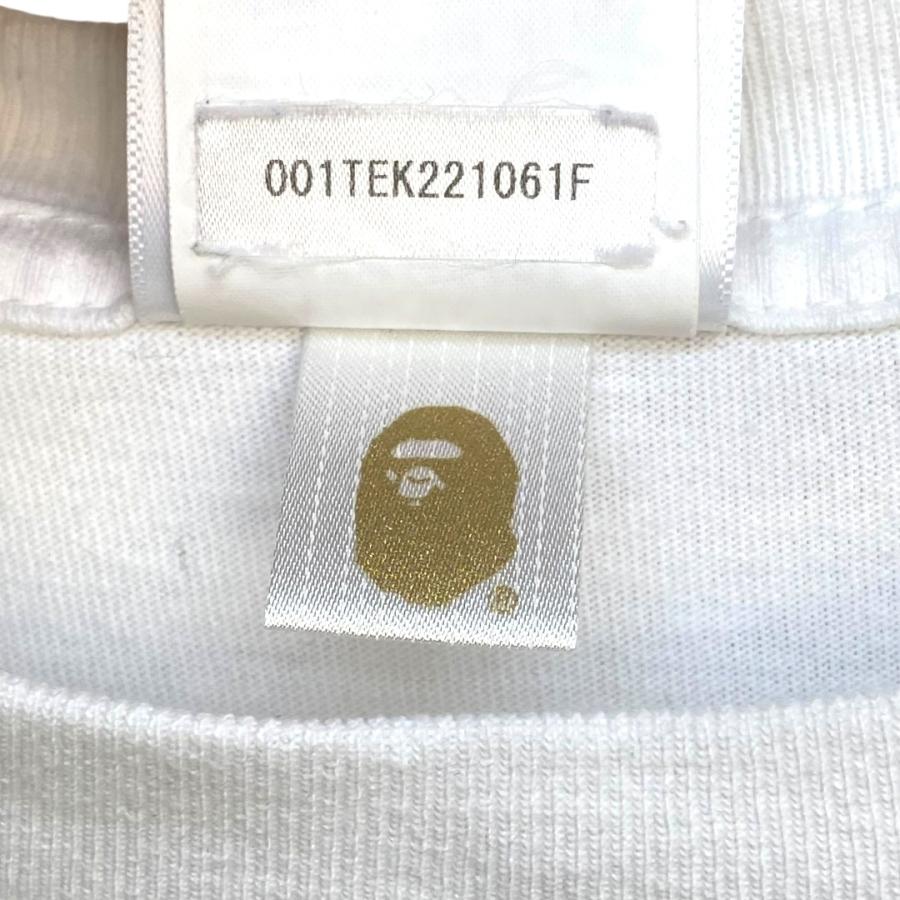 A BATHING APE Bape Store Shibuya NYC Logo Tee White プリント