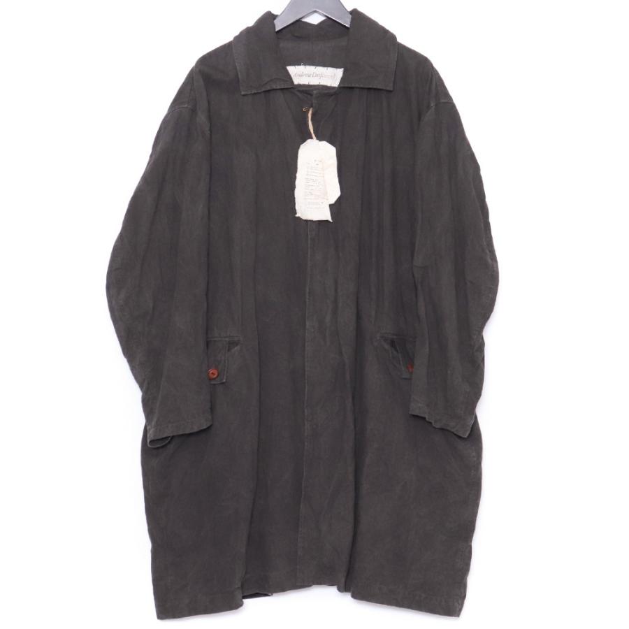 Andrew Driftwood Balmacaan Coat ① ANDREW DRIFTWOOD C-2 Balmacaan Coat Mサイズ チャコールグレー