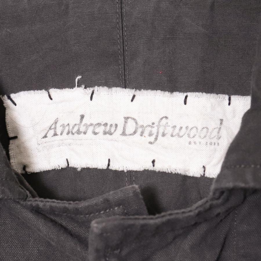 ANDREW DRIFTWOOD C-2 Balmacaan Coat Mサイズ チャコールグレー