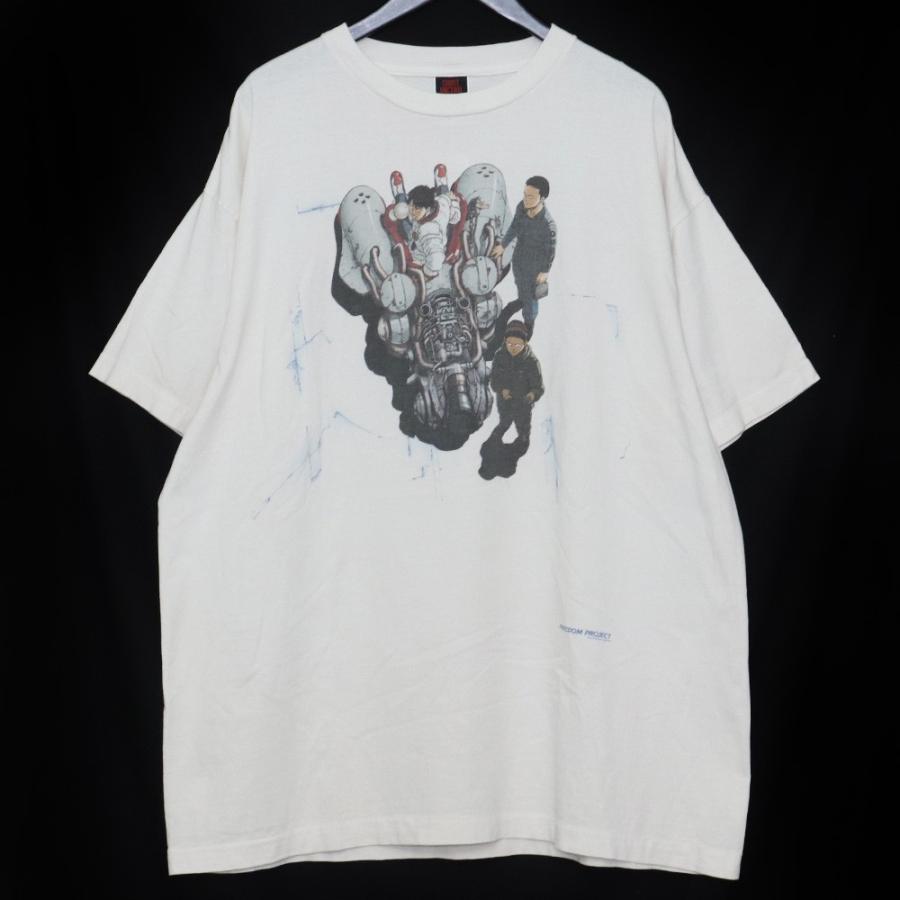 SAINT MICHAEL × FREEDOM FD-SS TEE / BIKE XXLサイズ ホワイト SM-YS8 