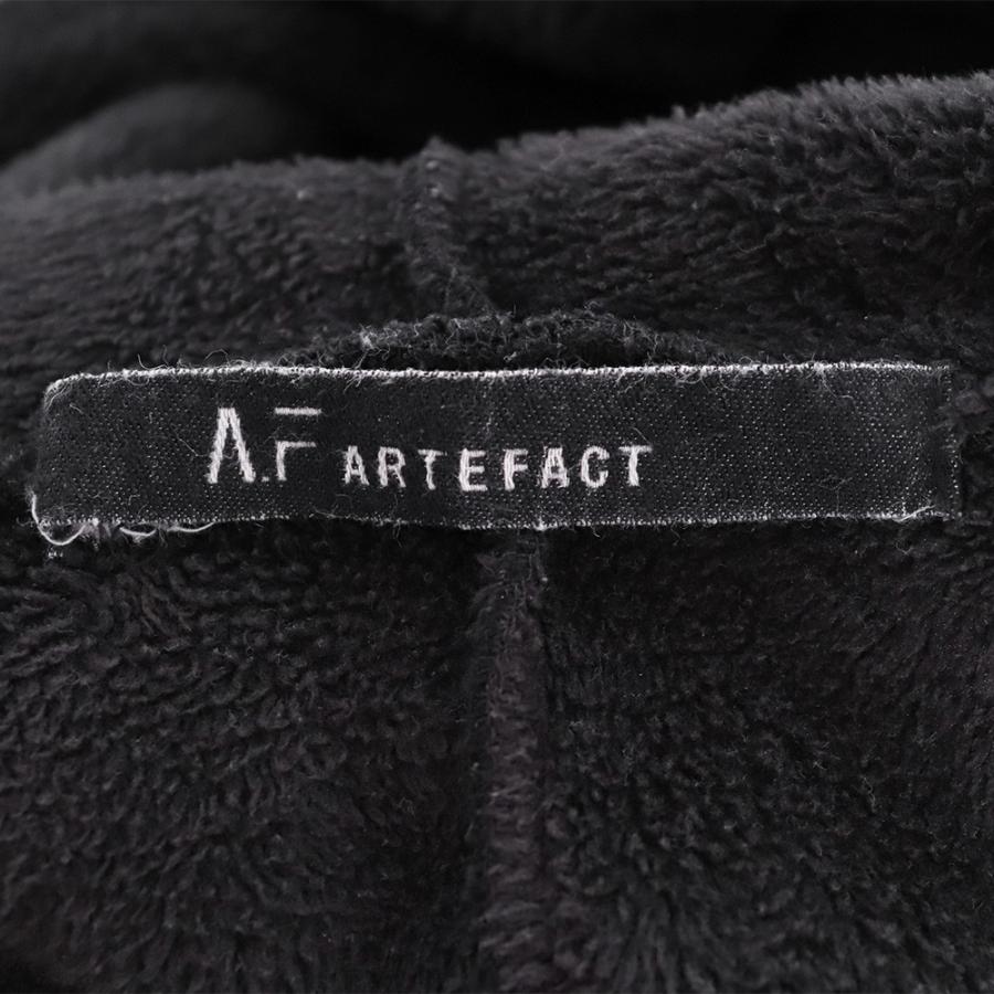 A.F ARTEFACT Bomber Heat Hoodie サイズ3 ブラック エーエフ