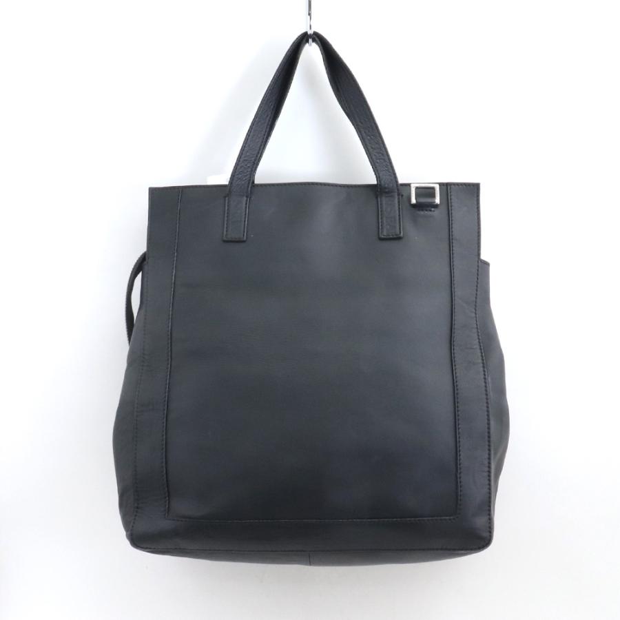 BALMAIN レザートートバッグ ブラック バルマン leather tote bag ロゴ