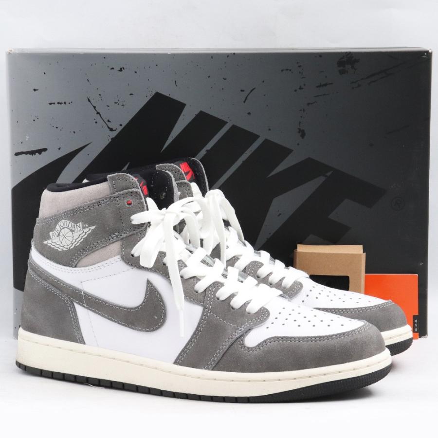 27cm NIKE Air Jordan 1 Retro High OG Black and Smoke Grey DZ5485 