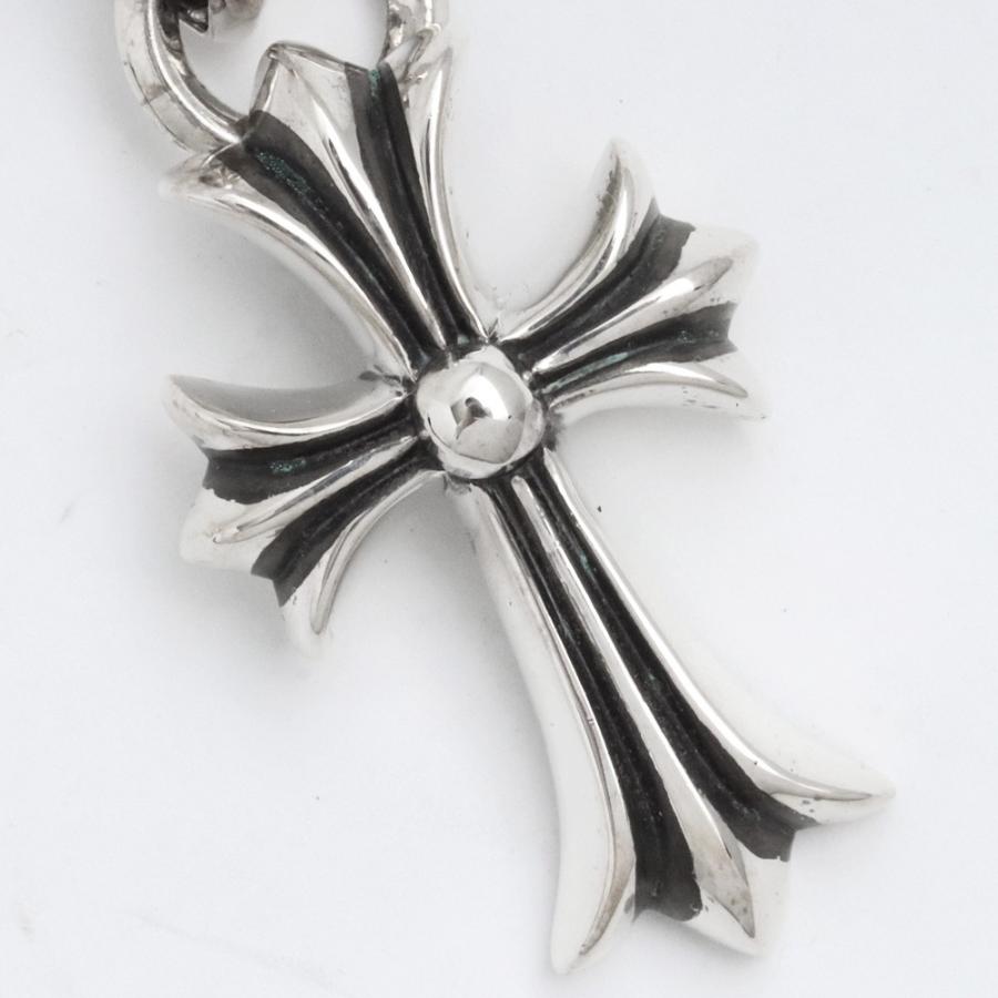 未使用 CHROME HEARTS CHクロスペンダント スモール with ベイル 