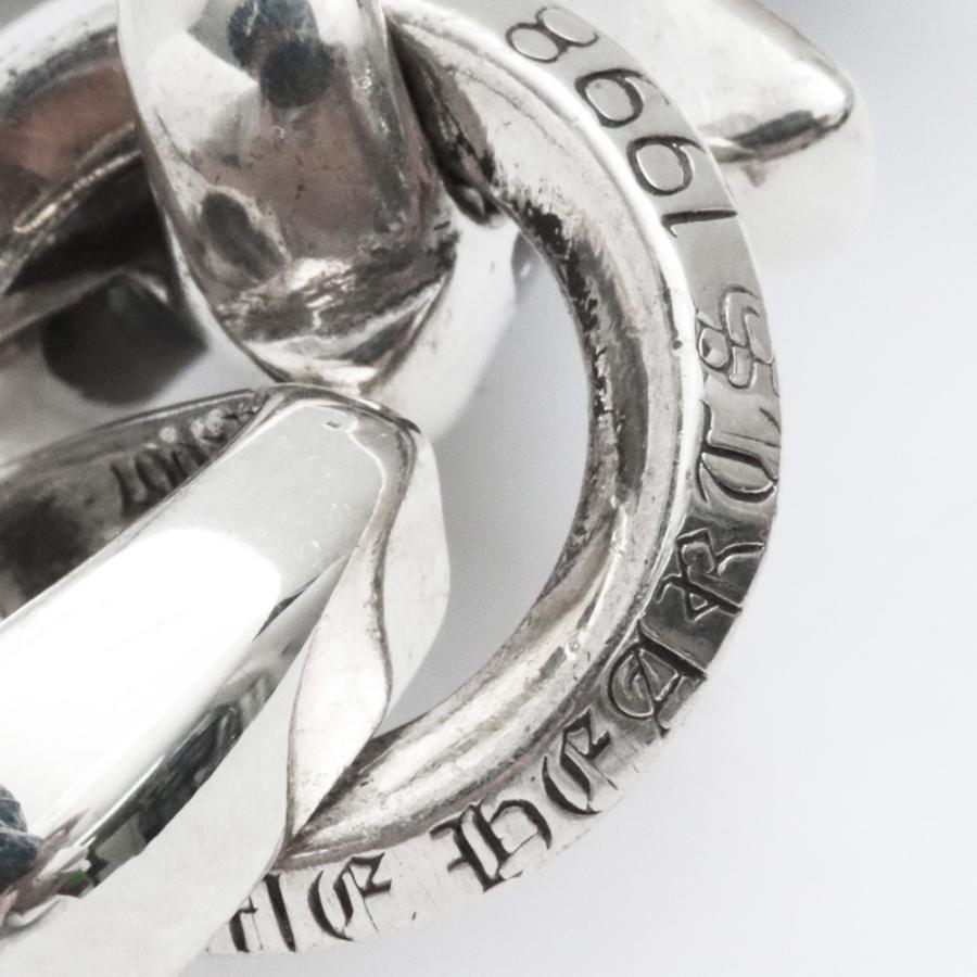 未使用 CHROME HEARTS CHクロスペンダント スモール with ベイル 