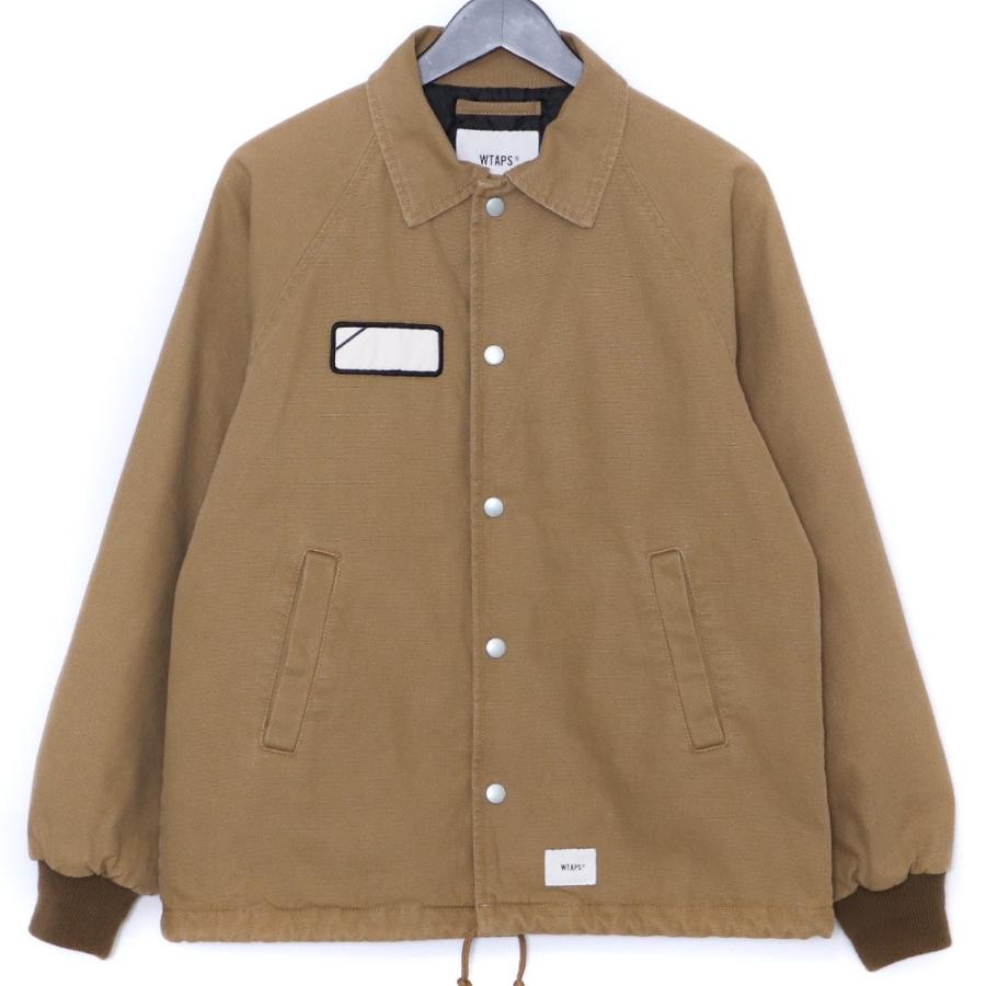 WTAPS A-GENTS JACKET サイズ1 ブラウン 182BRDT-JKM03 ダブルタップス