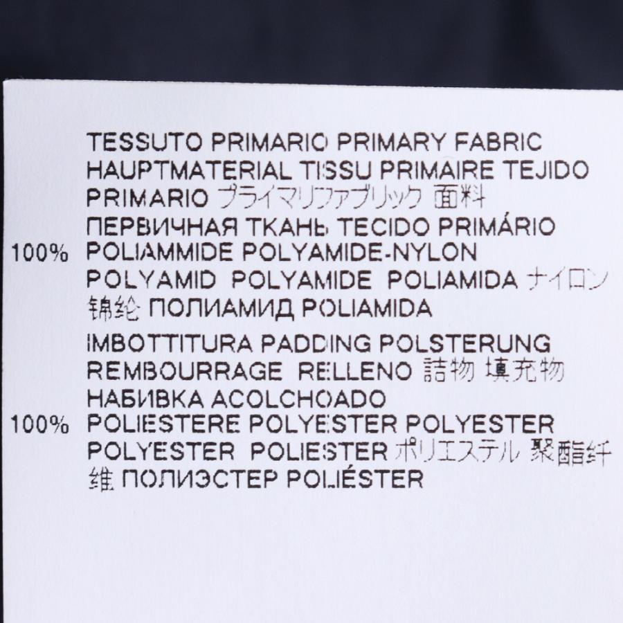 MAISON MARGIELA RECYCLE PADDED JACKET サイズ48 ネイビー S50BN0449 S49986 メゾンマルジェラ ノーカラー中綿テーラードジャケット カラーレス