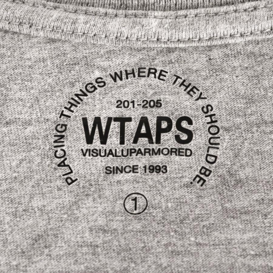 WTAPS BRACKET / TEE. SS SPOT ITEM サイズ1 グレー ダブルタップス