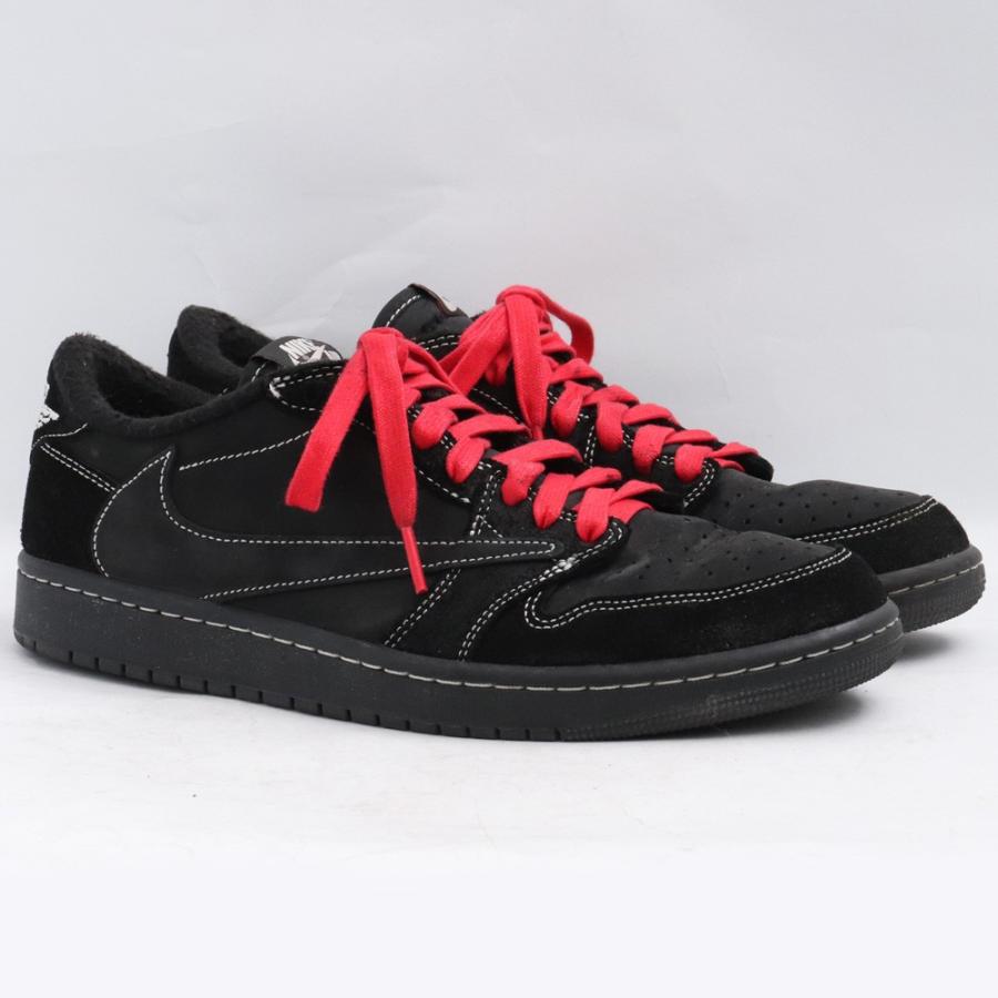 27cm NIKE × TRAVIS SCOTT Air Jordan 1 Low OG SP Black Phantom 