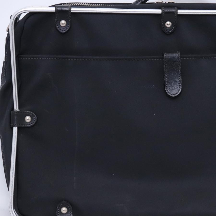 JEAN PAUL GAULTIER メタルフレーム 2WAY バッグ ブラック ジャン