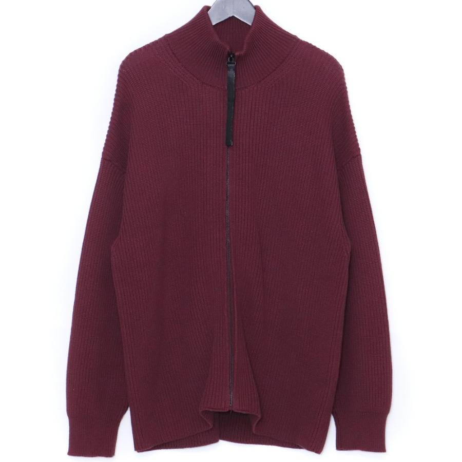 N.HOOLYWOOD DRIVERS KNIT サイズ36 バーガンディ 2232-KT07-051